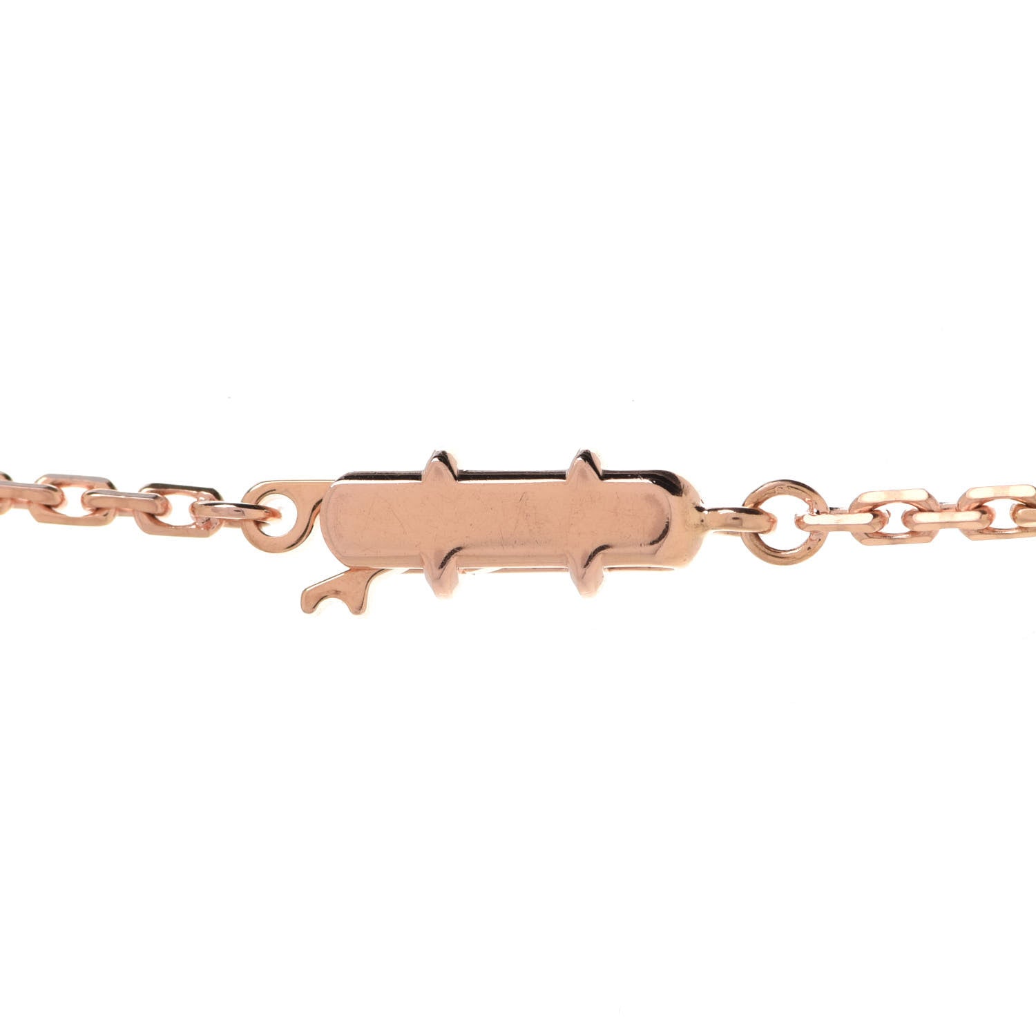Cartier 18K Pink Gold Diamond LOVE Paved Necklace 6 of 7