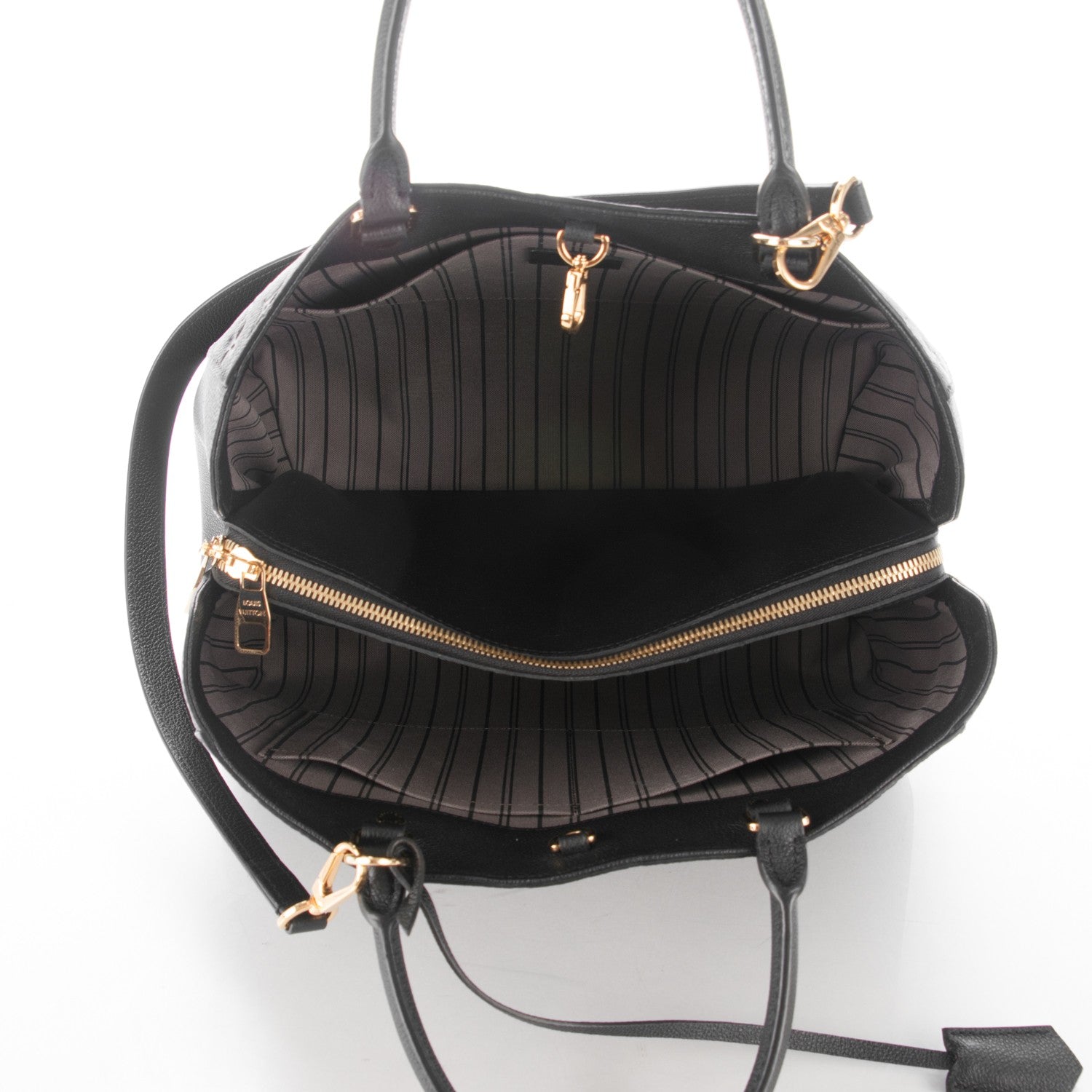 Louis Vuitton Empreinte Montaigne GM Black 5 of 7