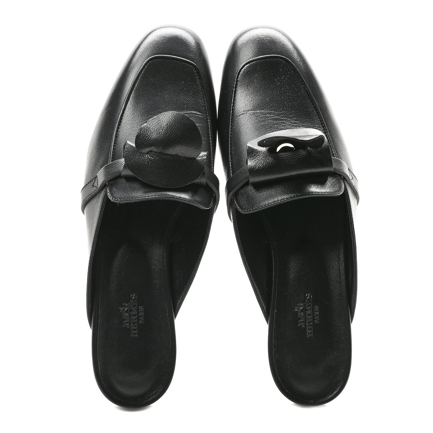 Goatskin Oz Mules 39 Black