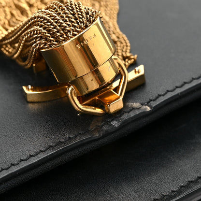 Saint Laurent Smooth Calfskin Classic Monogram Kate Tassel Chain Wallet Black 7 of 9