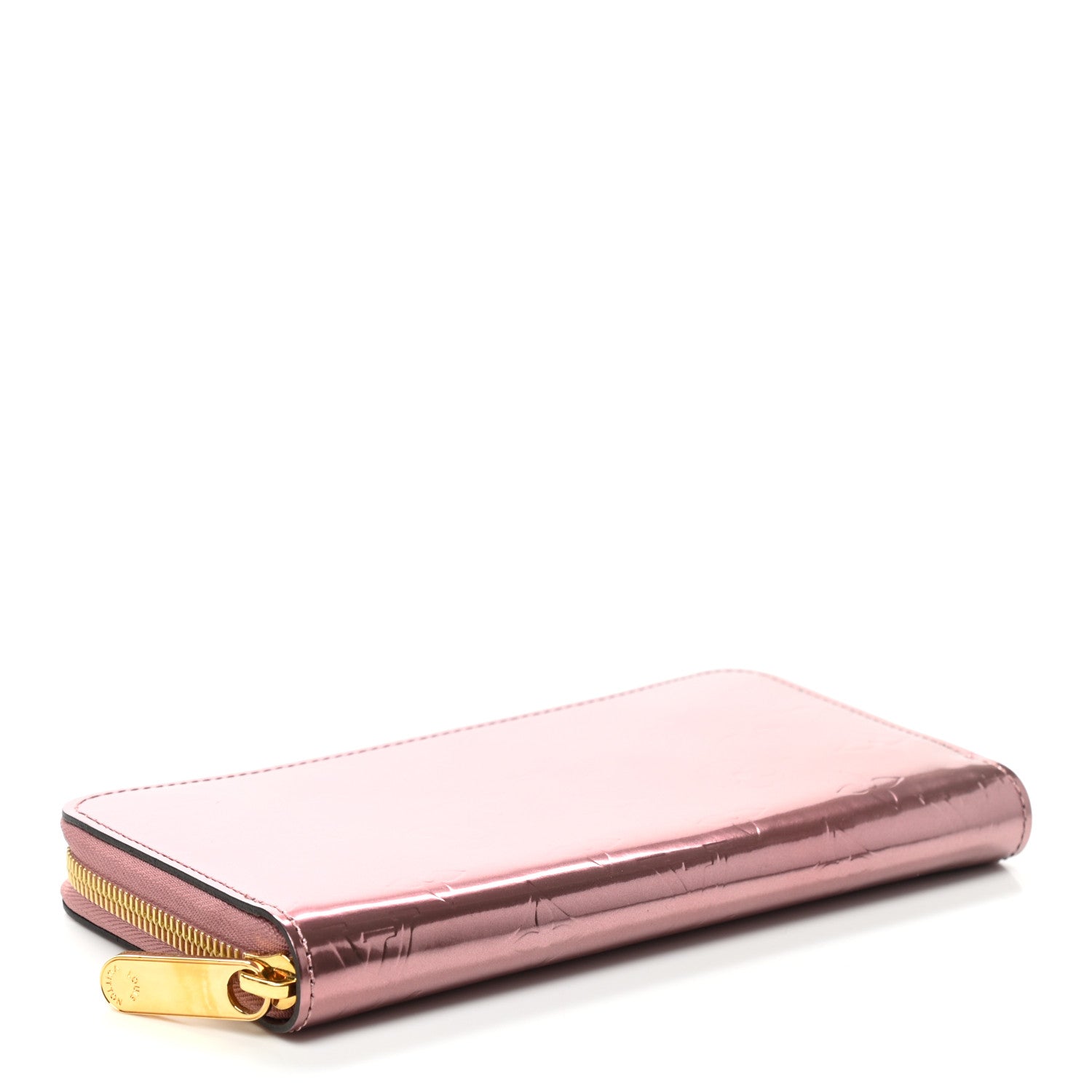 Louis Vuitton Vernis Zippy Wallet Metallic Pale Pink 4 of 7