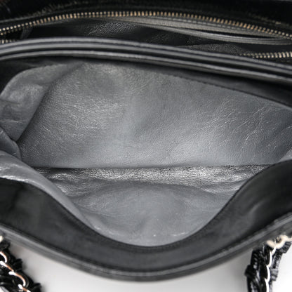 Chanel Patent Calfskin Small Luxe Ligne Tote Black 6 of 15