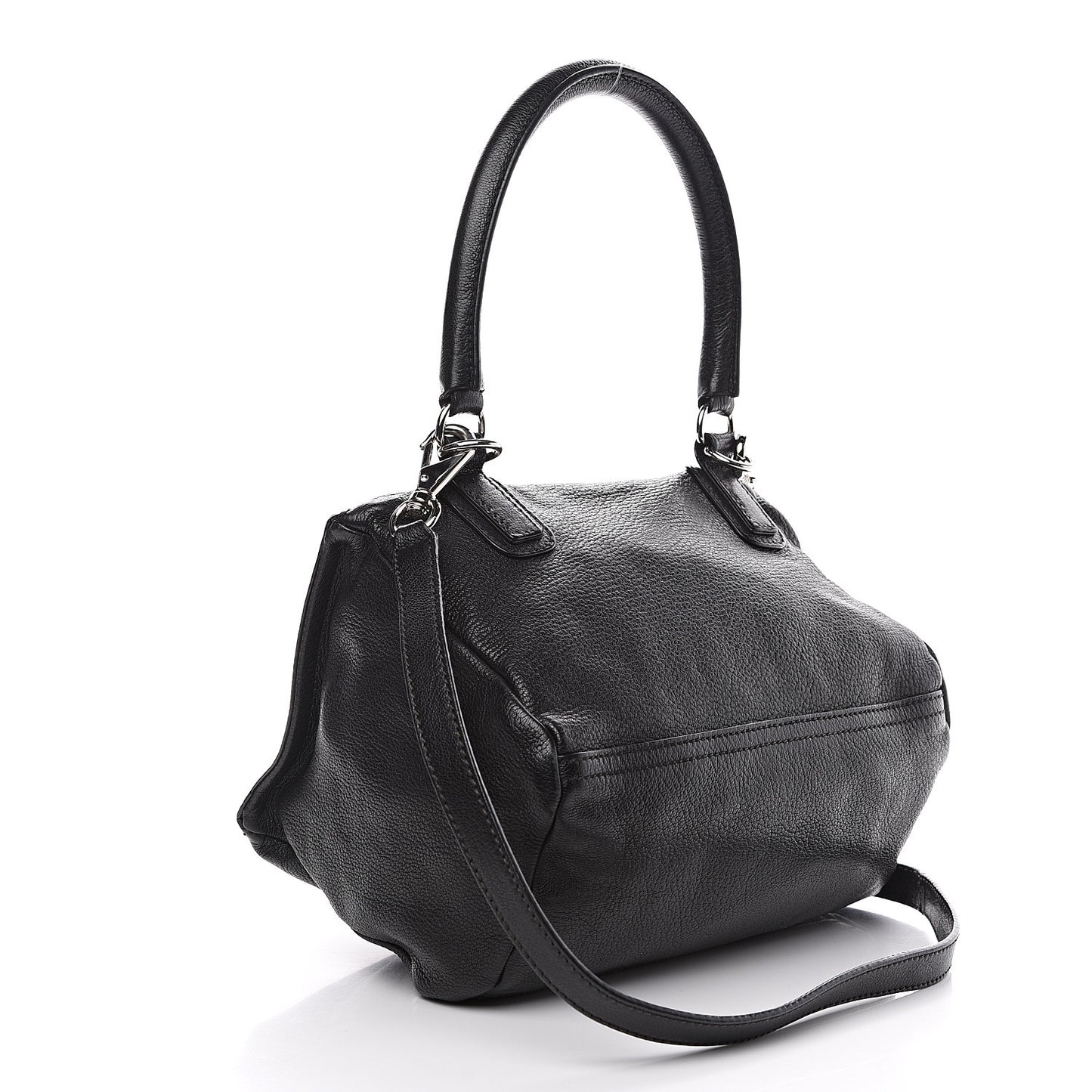 Sugar Goatskin Small Pandora Black