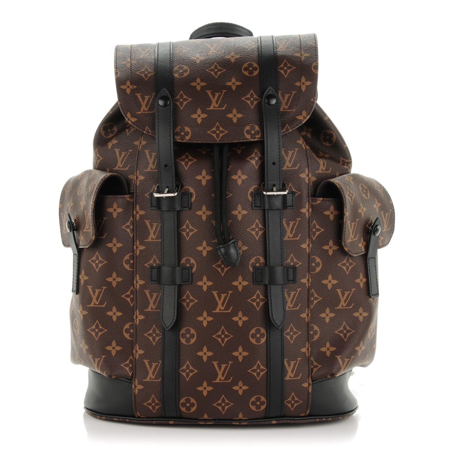 Louis Vuitton Monogram Macassar Christopher PM Backpack 1 of 7