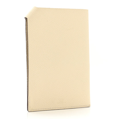 Hermes Epsom Tarmac PM Passport Holder Nata 3 of 6