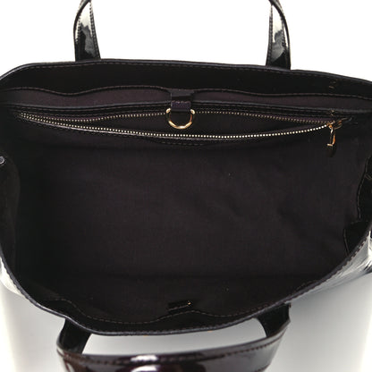 Louis Vuitton Vernis Wilshire PM Amarante 5 of 9