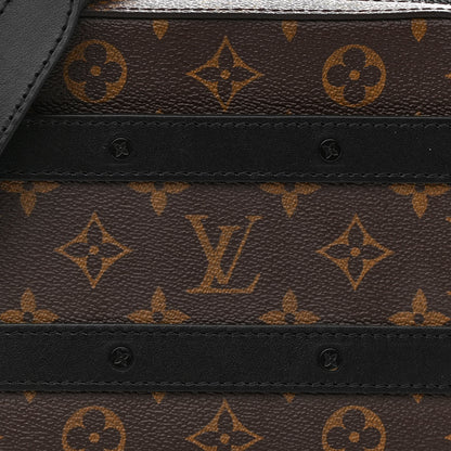 Louis Vuitton Monogram Macassar Handle Soft Trunk Black 7 of 9