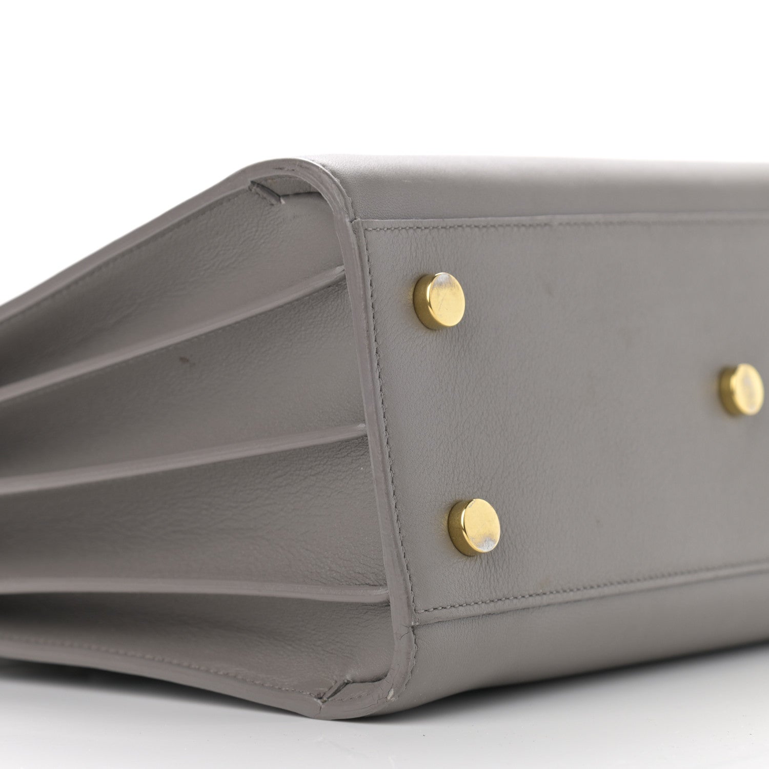 Saint Laurent Grained Calfskin Baby Sac De Jour Fog 8 of 17