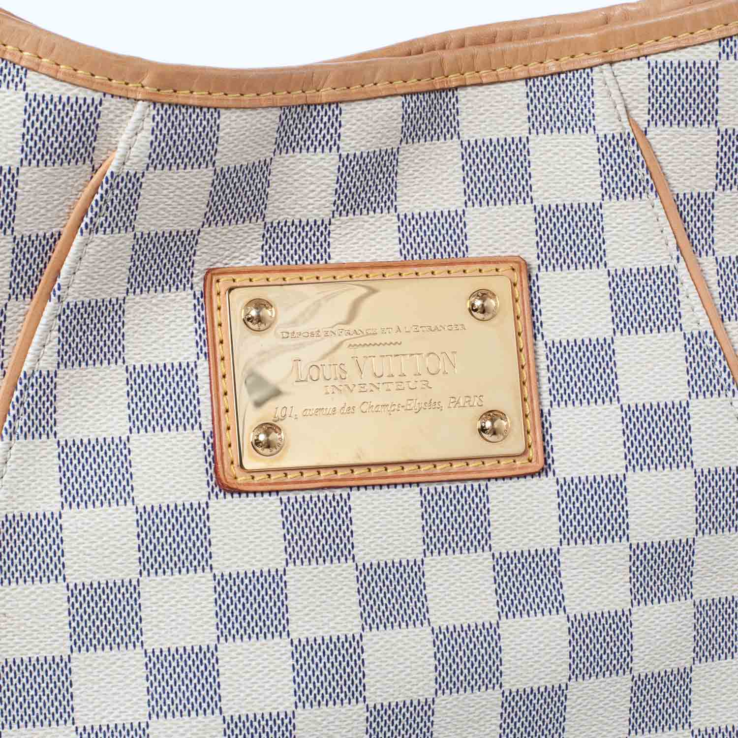 Louis Vuitton Damier Azur Galliera PM 7 of 9
