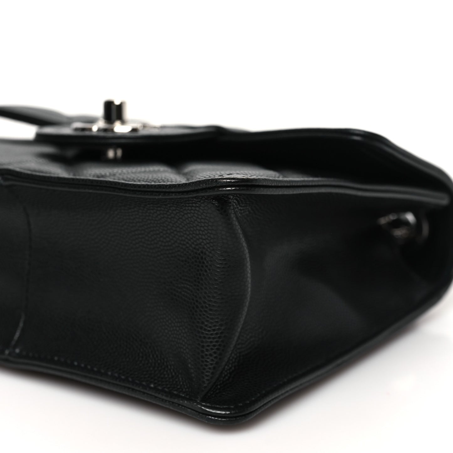 Caviar Quilted Mini Sweet Classic Flap Black