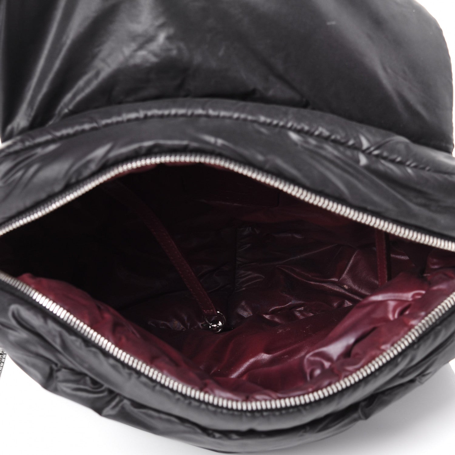 Chanel Nylon Small Coco Cocoon Messenger Bag Black 4 of 5
