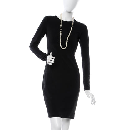 Chanel Graduated Pearl Long CC Necklace Gold 2 of 6