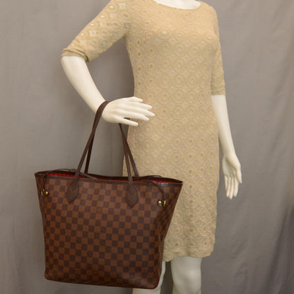 Louis Vuitton Damier Ebene Neverfull MM 2 of 7