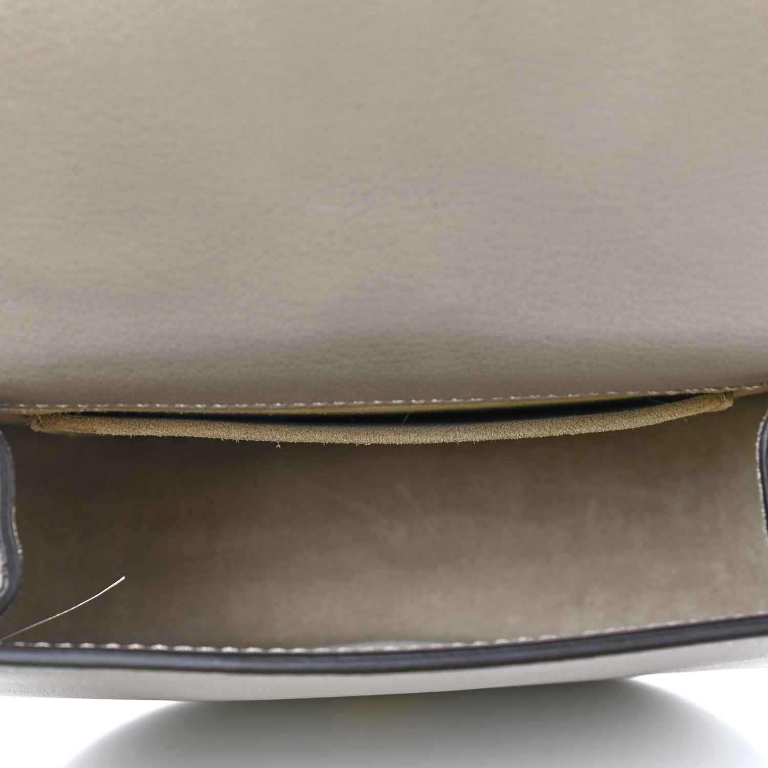 Chloe Calfskin Suede Small Nile Bracelet Bag Motty Grey 4 of 4