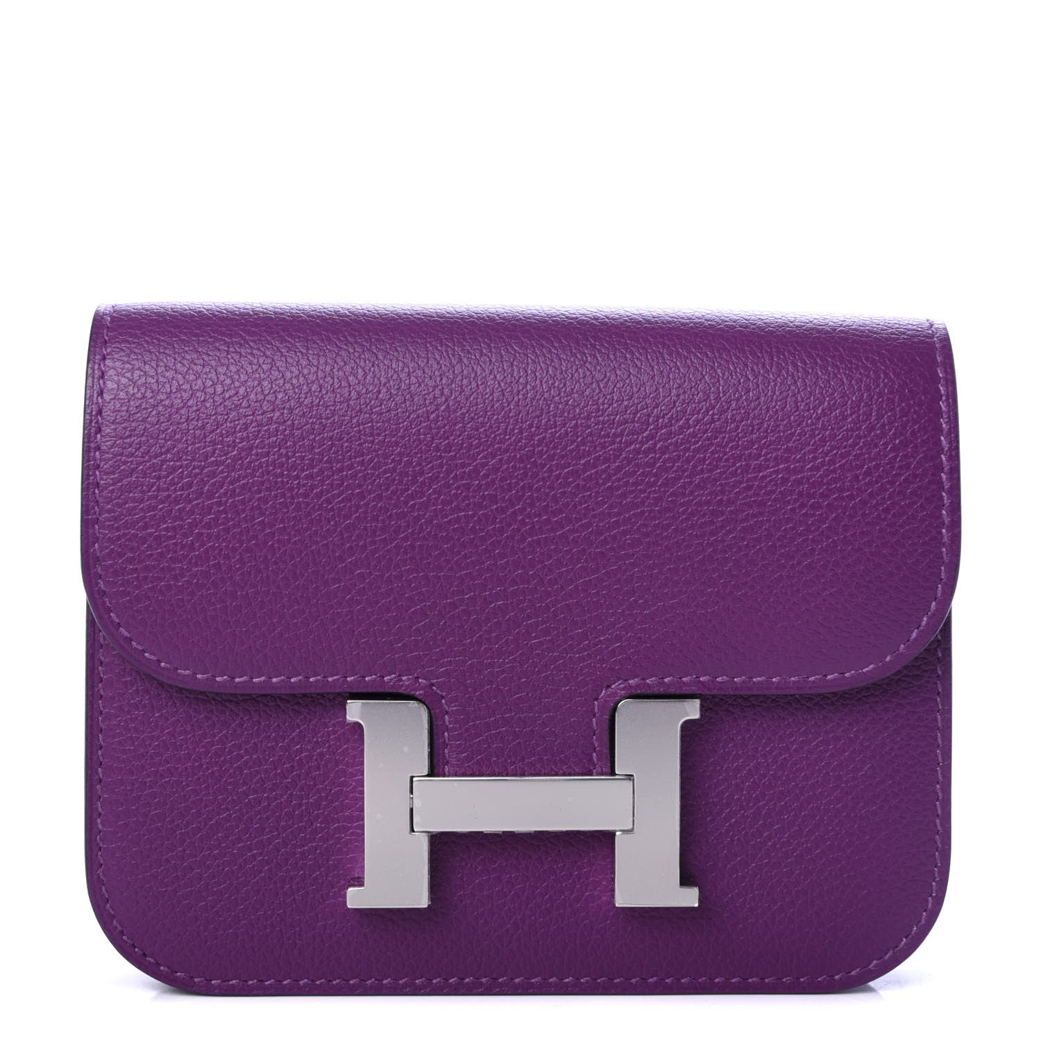 Hermes Evercolor Constance Slim Wallet Anemone 1 of 10