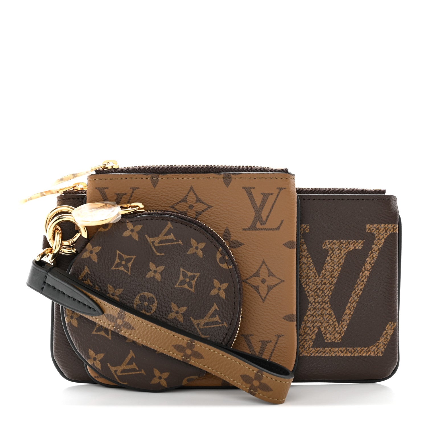 Louis Vuitton Reverse Monogram Giant Trio Pouch 1 of 13