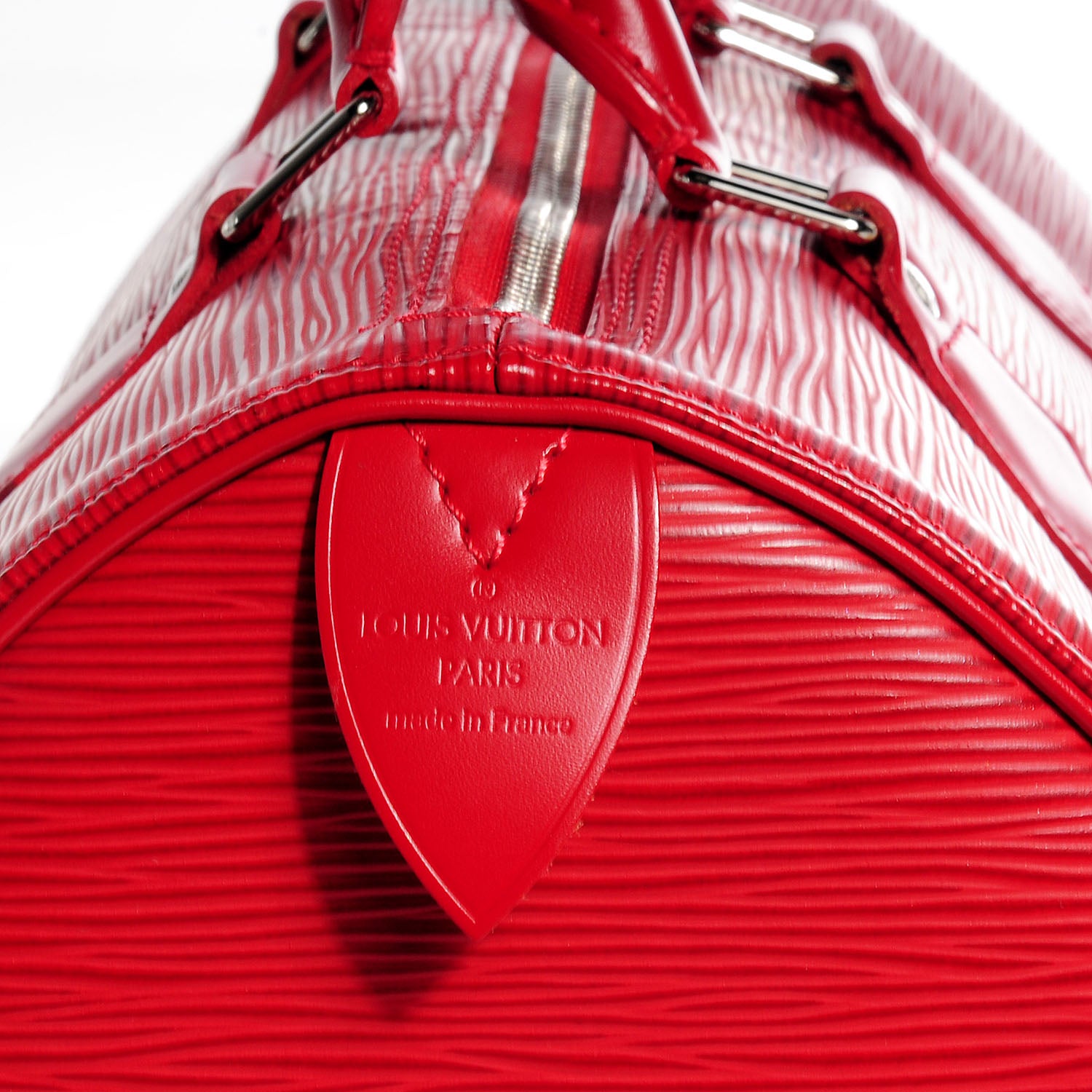 Louis Vuitton Epi Speedy 30 Rouge 5 of 8