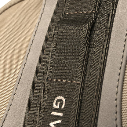 Givenchy Nylon Nubuck G-Trail Small Sling Bag Taupe Anthracite Sand 11 of 12