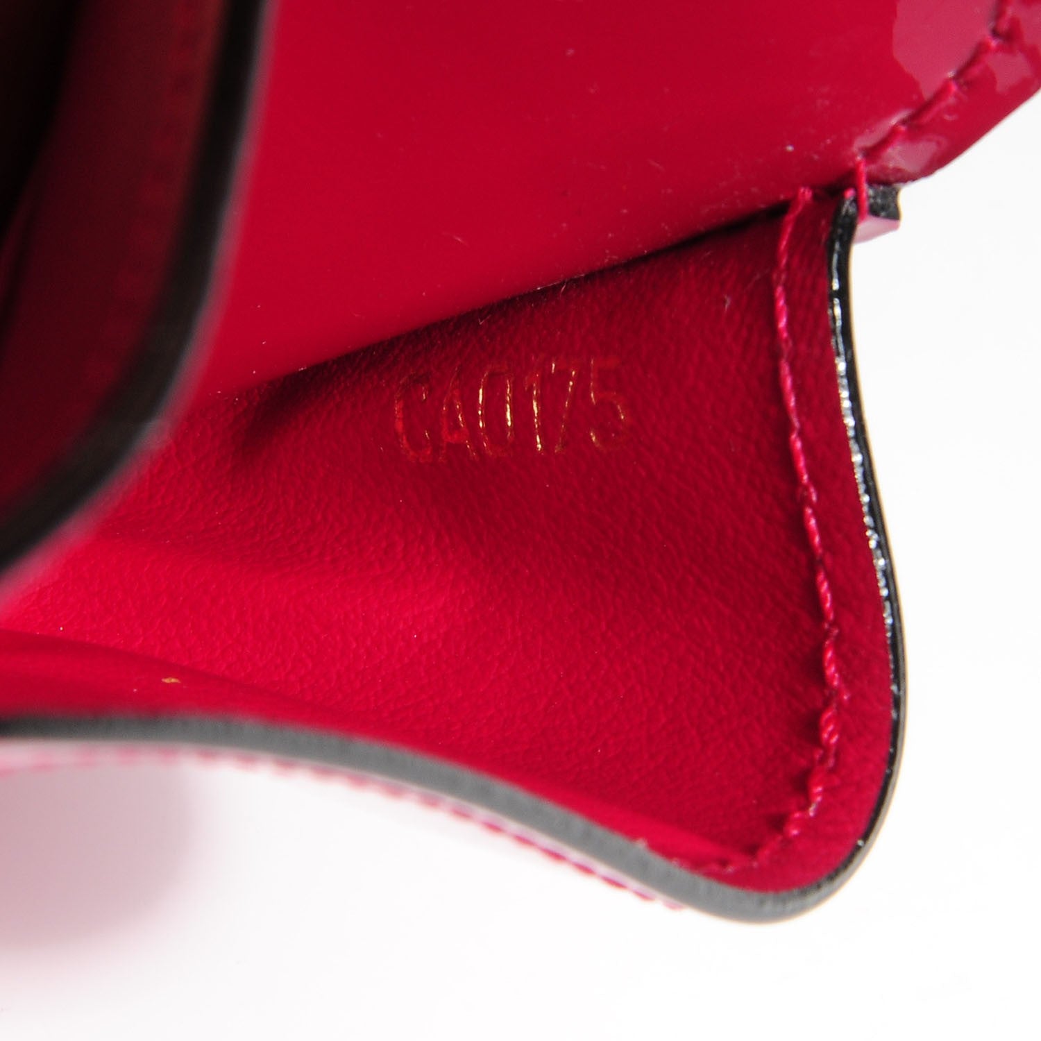 Louis Vuitton Patent Louise Wallet Rose Indien 7 of 7
