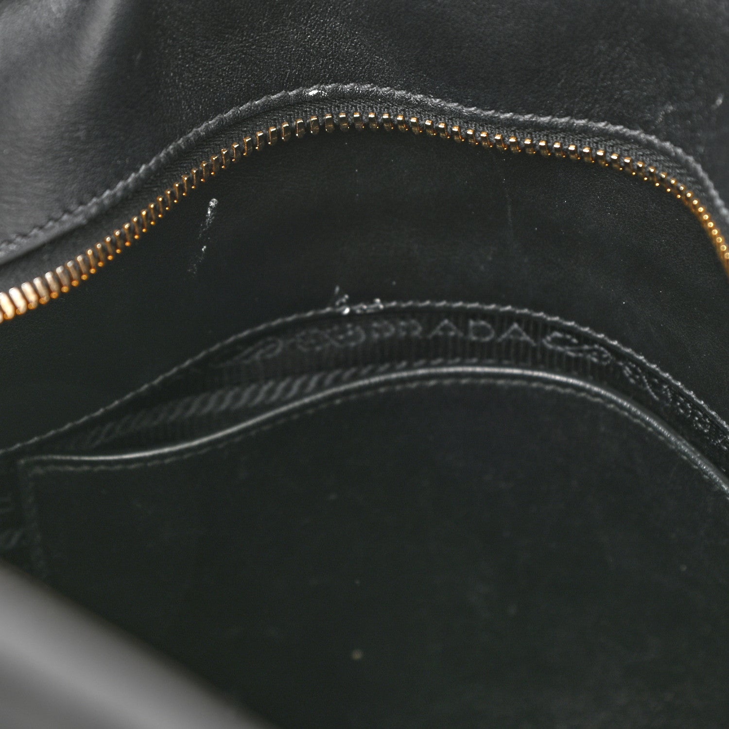 Prada Saffiano City Calfskin Esplanade Tote Black 10 of 11