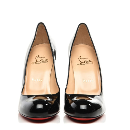 Christian Louboutin Patent Simple 100 Pumps 38 Black 4 of 8