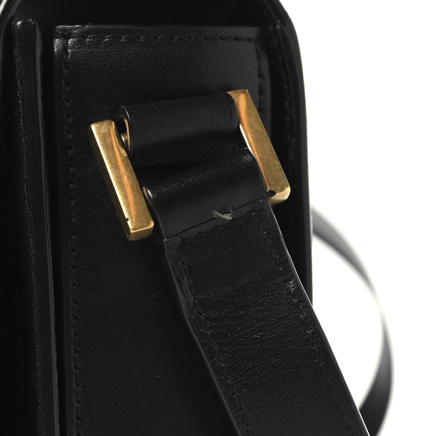 Box Calfskin Monogram Medium Solferino Satchel Black