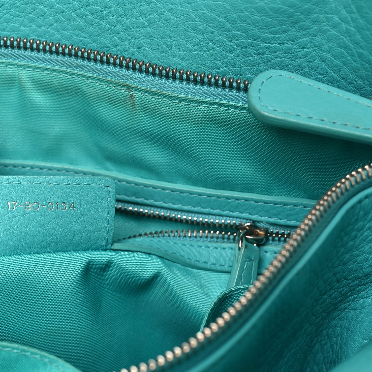 Christian Dior Bullcalf Granville Light Blue 7 of 11