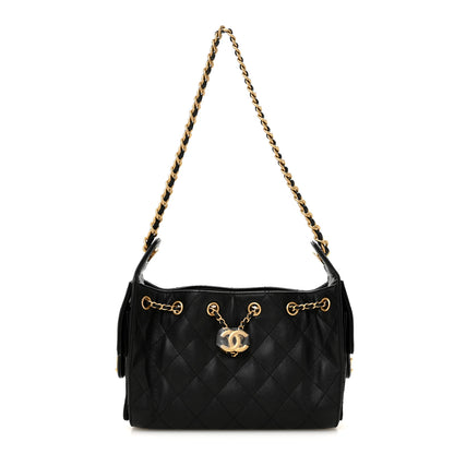 Chanel Caviar Quilted Mini Chanel 25 Handbag Black 1 of 11