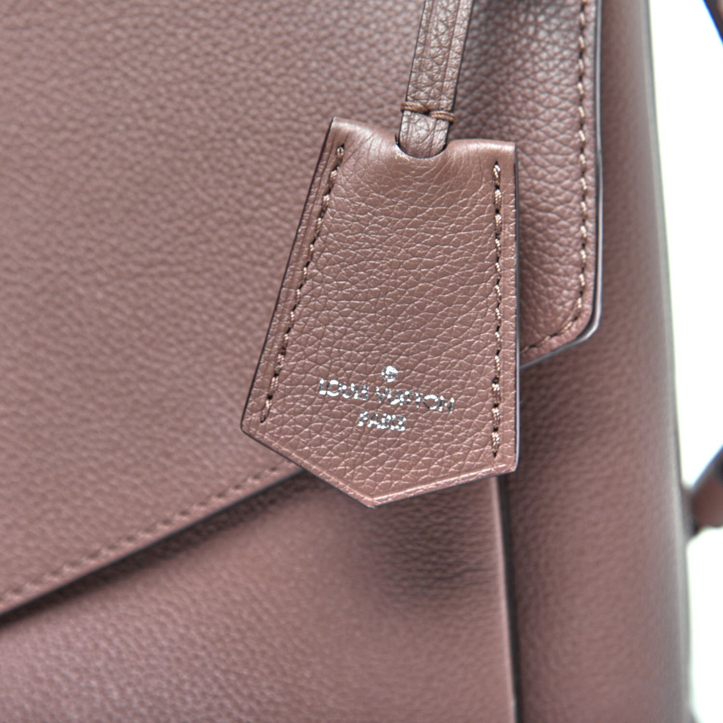Soft Calfskin My Lockme Top Handle Taupe Glace