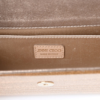 Jimmy Choo Acrylic Glitter Sweetie Clutch Gold 6 of 9