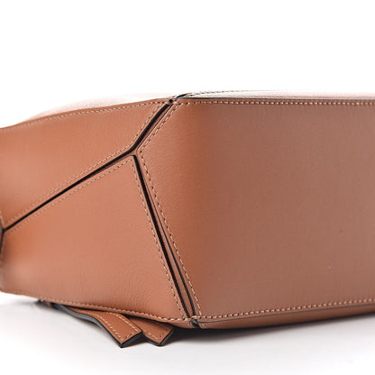 Loewe Calfskin Small Puzzle Bag Tan 9 of 11