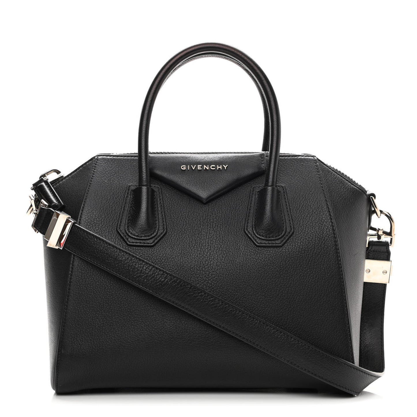 Sugar Goatskin Small Antigona Black