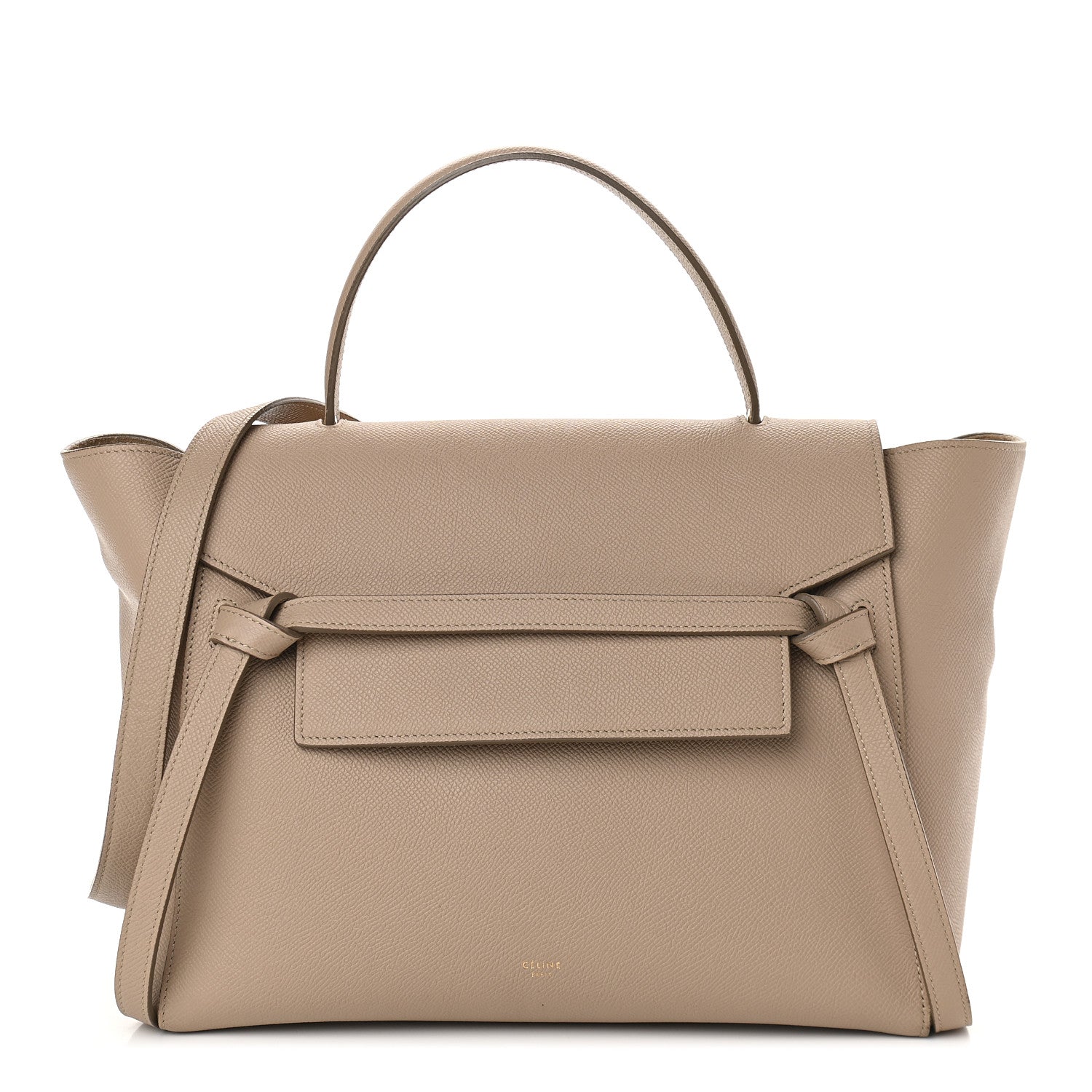 Celine Grained Calfskin Mini Belt Bag Dune 1 of 9