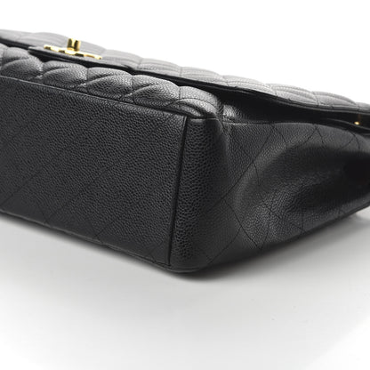 Chanel Caviar Quilted Maxi Double Flap Black 7 of 21
