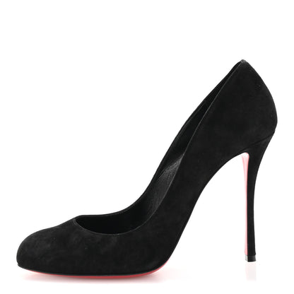 Christian Louboutin Veau Velours Dolly 100 Pumps 41 Black 1 of 9