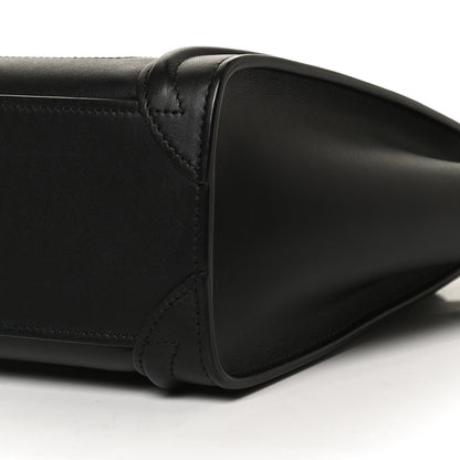Celine Smooth Calfskin Nano Luggage Black 10 of 11