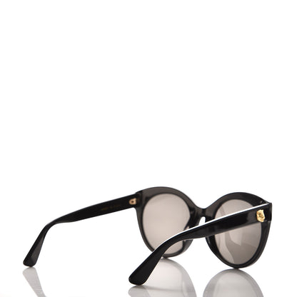 Gucci Round GG Sunglasses GG0028SA Black 4 of 9