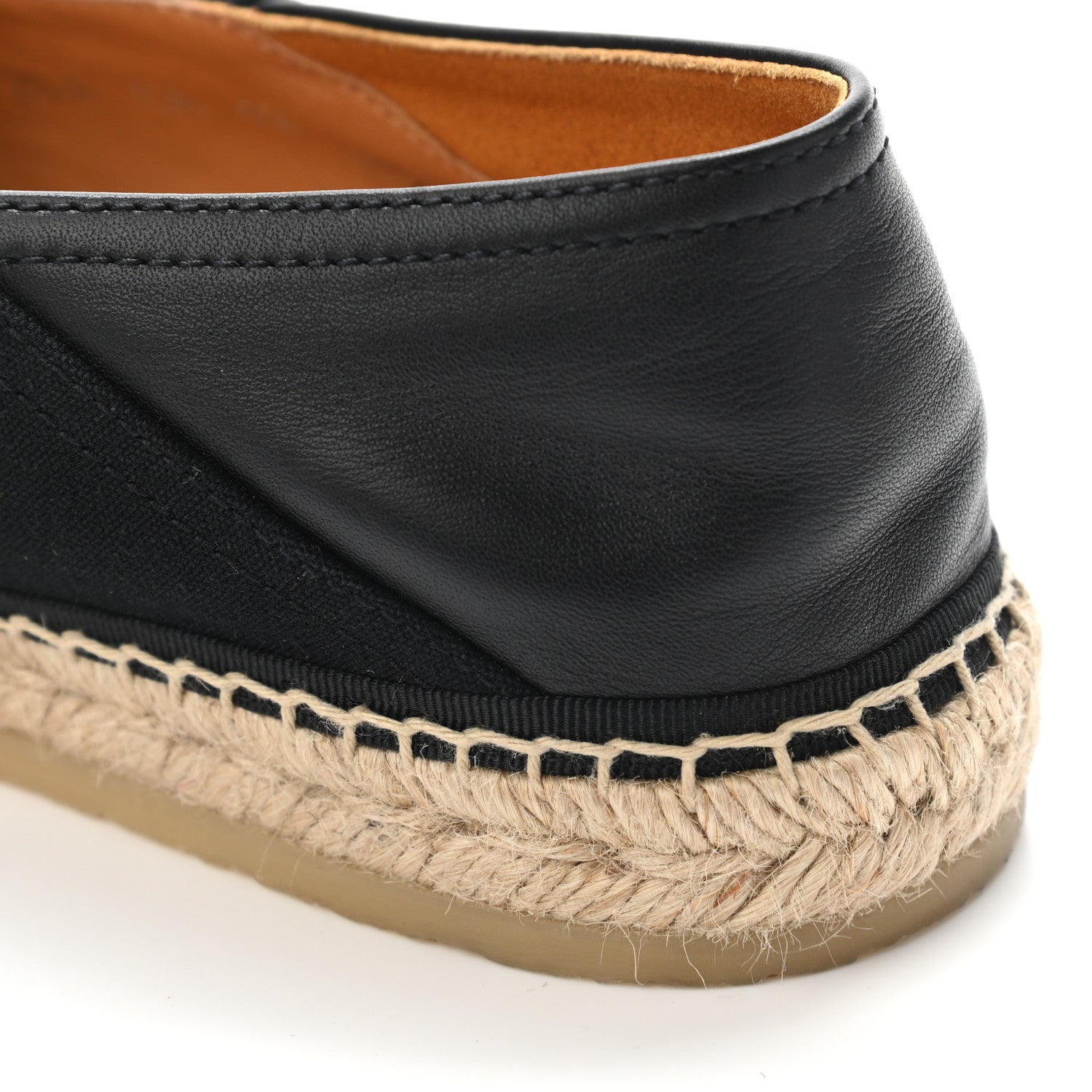 Christian Dior Canvas Lambskin Mens Logo Espadrilles 42 Black 13 of 13