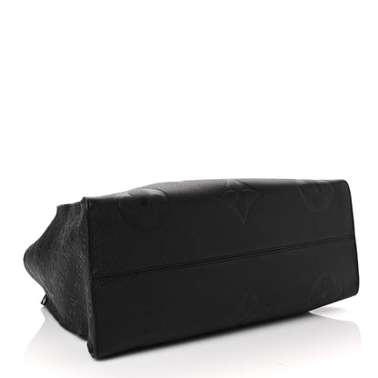 Louis Vuitton Empreinte Monogram Giant Onthego GM Black 4 of 6