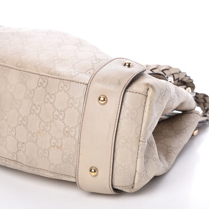Gucci Guccissima Medium Pelham Shoulder Bag Off White 16 of 16