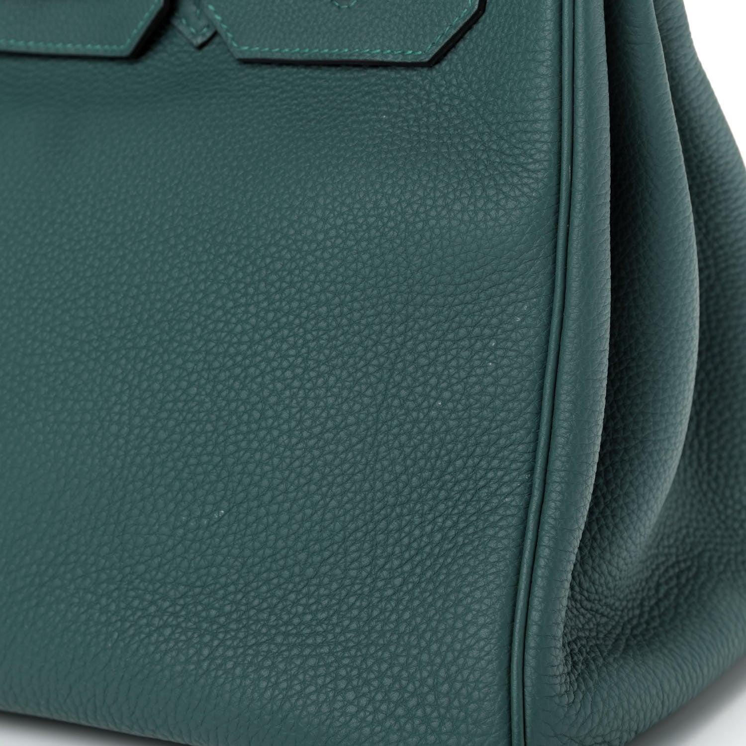 Hermes Togo Birkin 35 Malachite 9 of 9