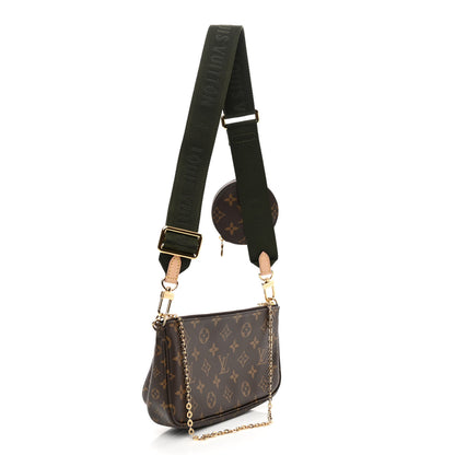 Louis Vuitton Monogram Multi Pochette Accessories Kaki 3 of 10