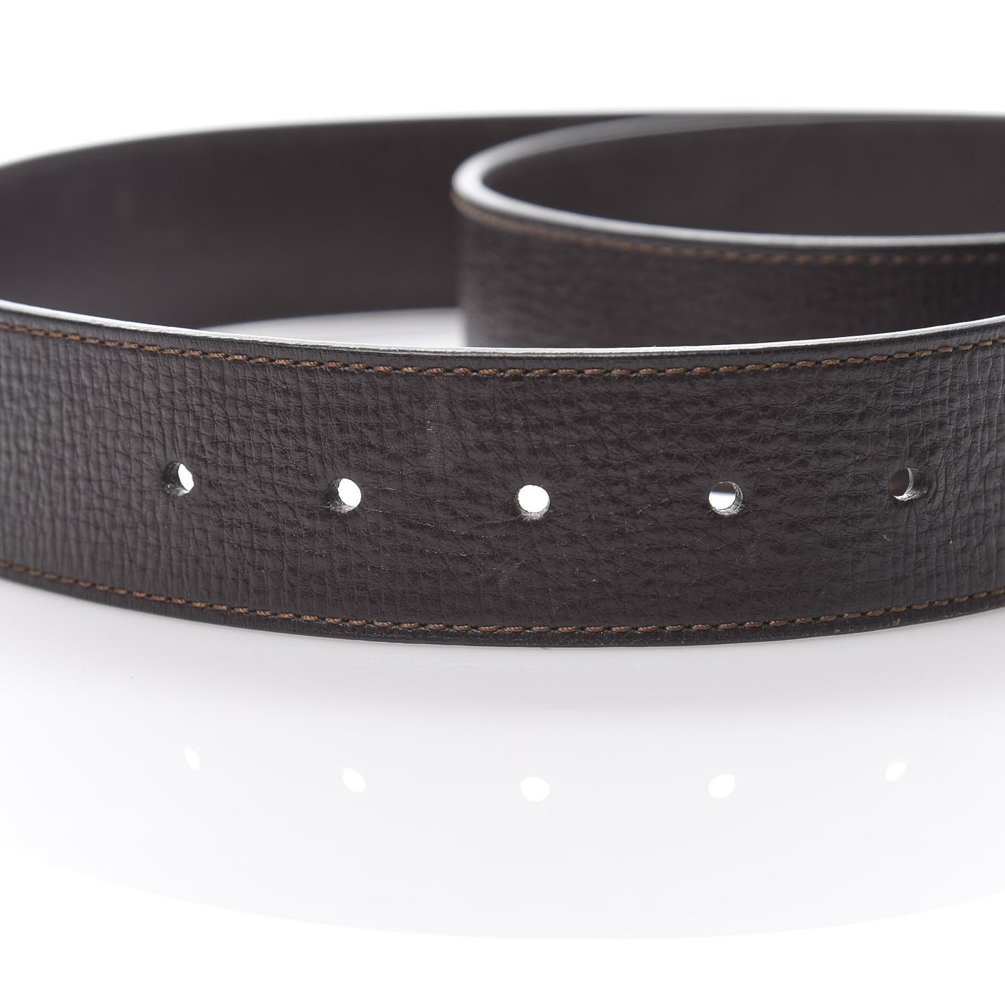 Utah LV Initiales Belt 100 40 Coffee