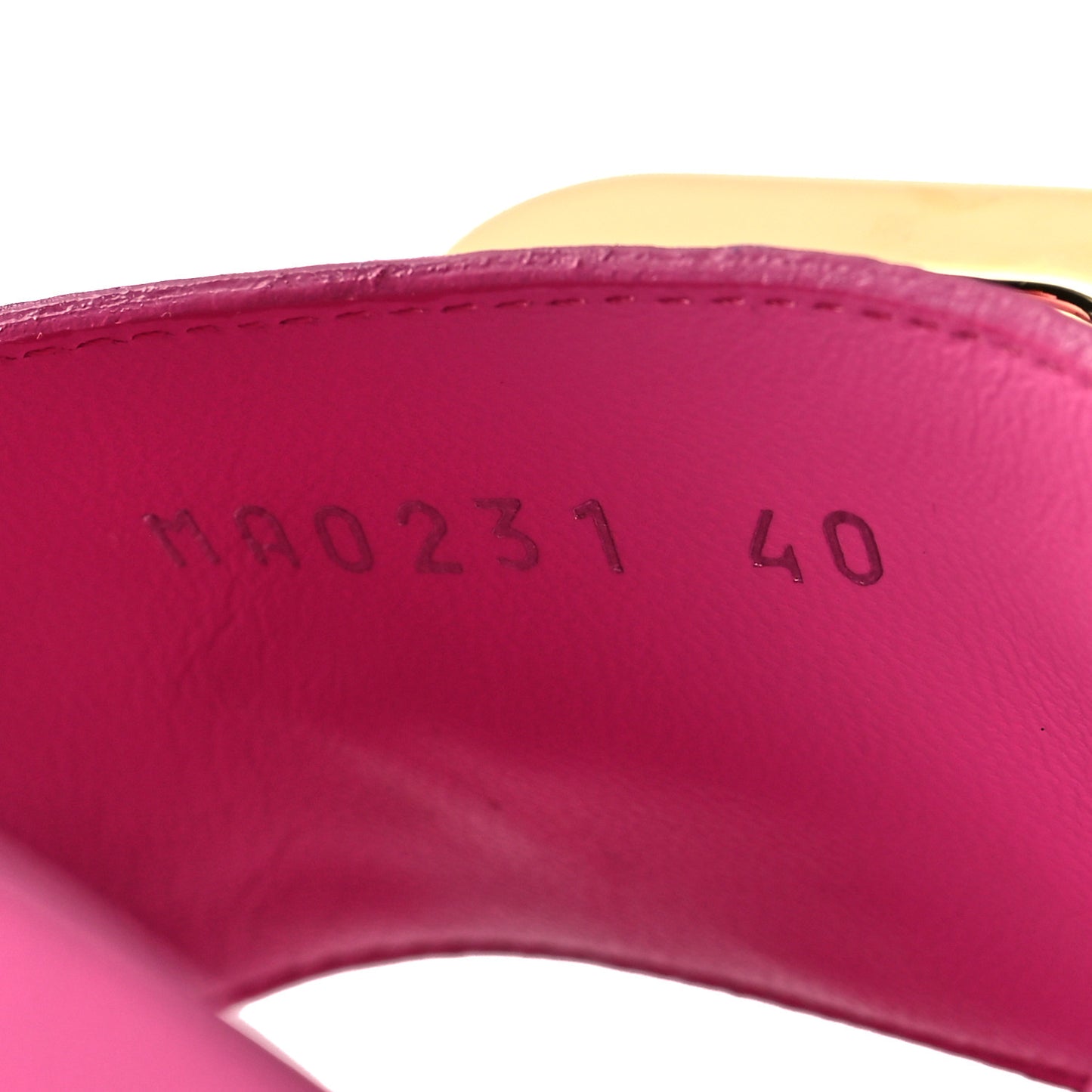 Monogram Paseo Flat Comfort Sandals 40 Pink