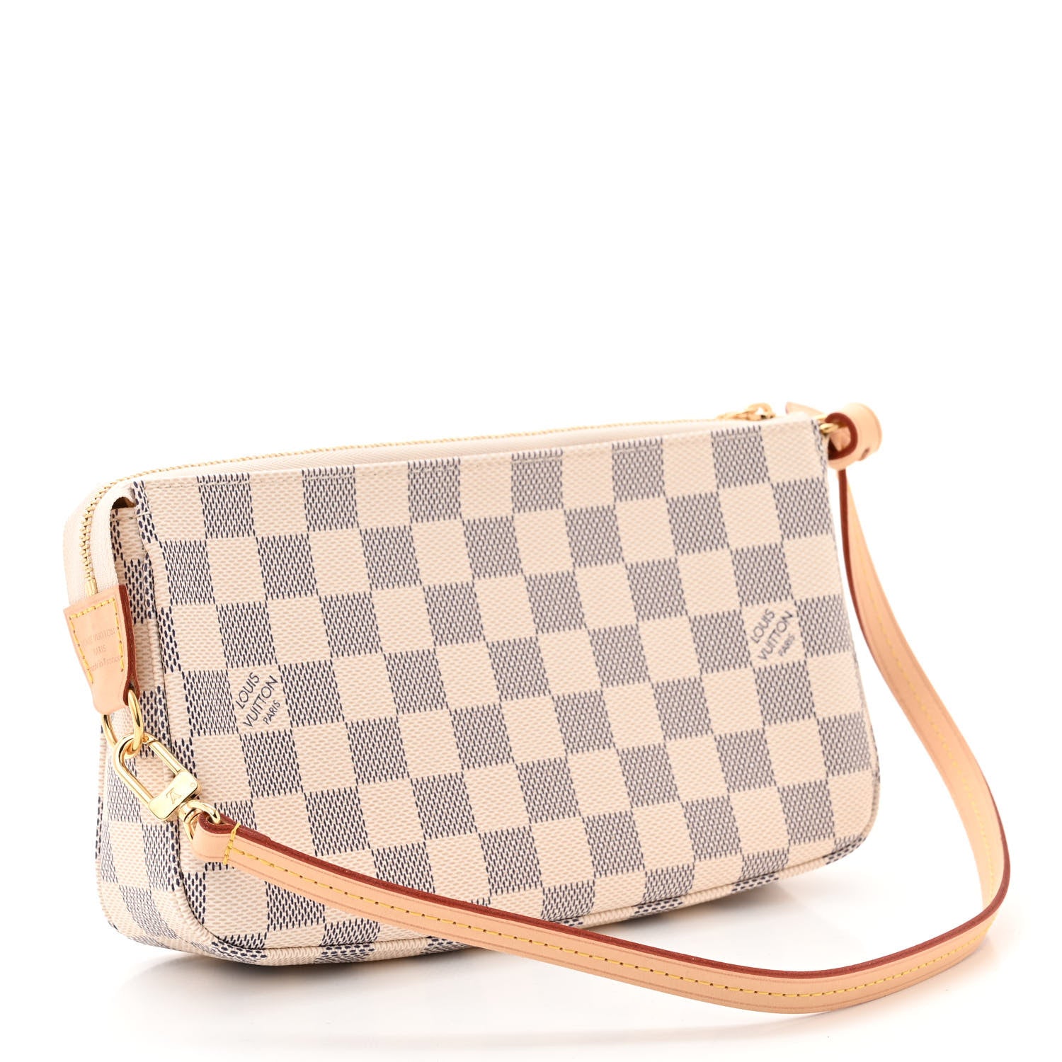 Louis Vuitton LOUIS VUITTON Damier Azur Pochette Accessories NM 3 of 9