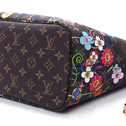 Louis Vuitton LV X TM Monogram Flowers Neverfull MM 10 of 10