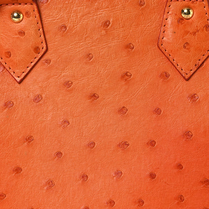 Louis Vuitton Ostrich Alma BB Piment 7 of 15