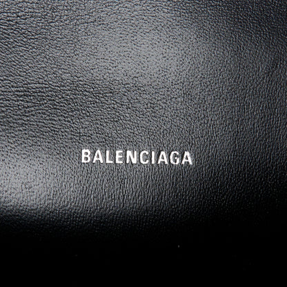 Balenciaga Grained Calfskin Hourglass Top Handle Bag XS Black 6 of 10