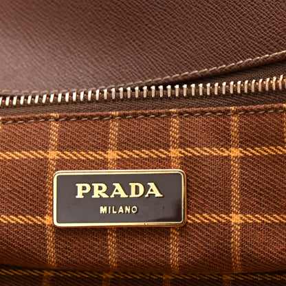 Prada Saffiano Cuir Tote Cognac 6 of 12
