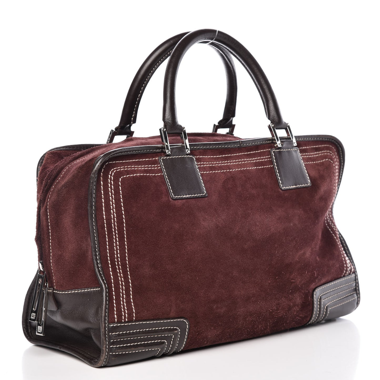 Suede Amazona 36 Burgundy